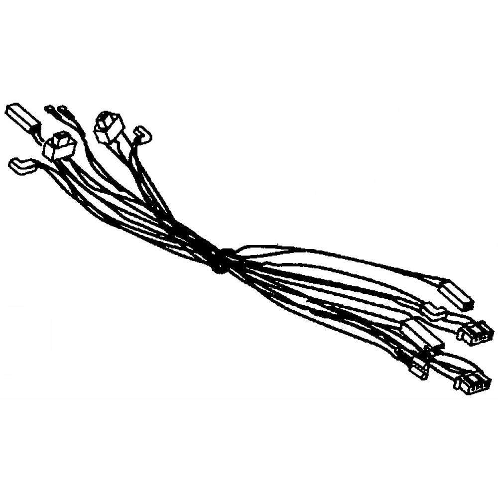 Kenmore Part #de96-00859A, Harness | 7.00 x 5.00 x 2.00