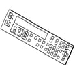 Samsung Range Oven Control Board DE96-01027C