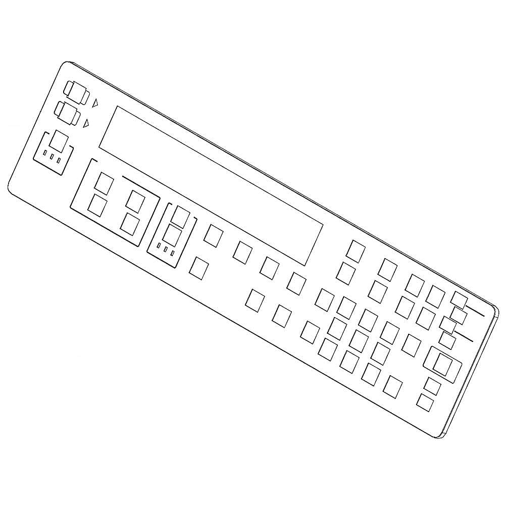 Part #de96-01027D, Samsung Range Oven Control Board / 14.57 x 3.94 x 3.19