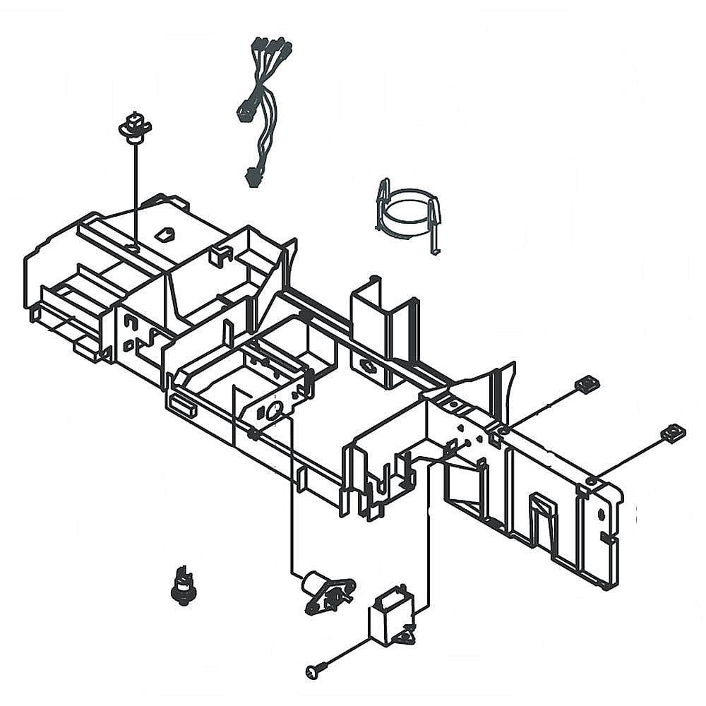 Part #de97-00366J, Upper Duct