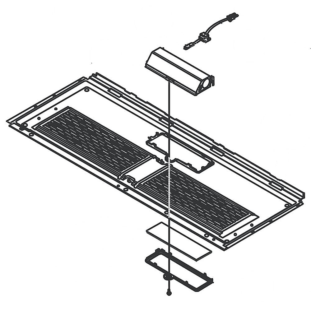 Kenmore Part #de97-00675G, Base Assembly