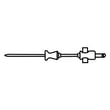 Range Oven Meat Probe Sensor for Samsung NE58F9710WS/AA-02 - Part DG32-00013A