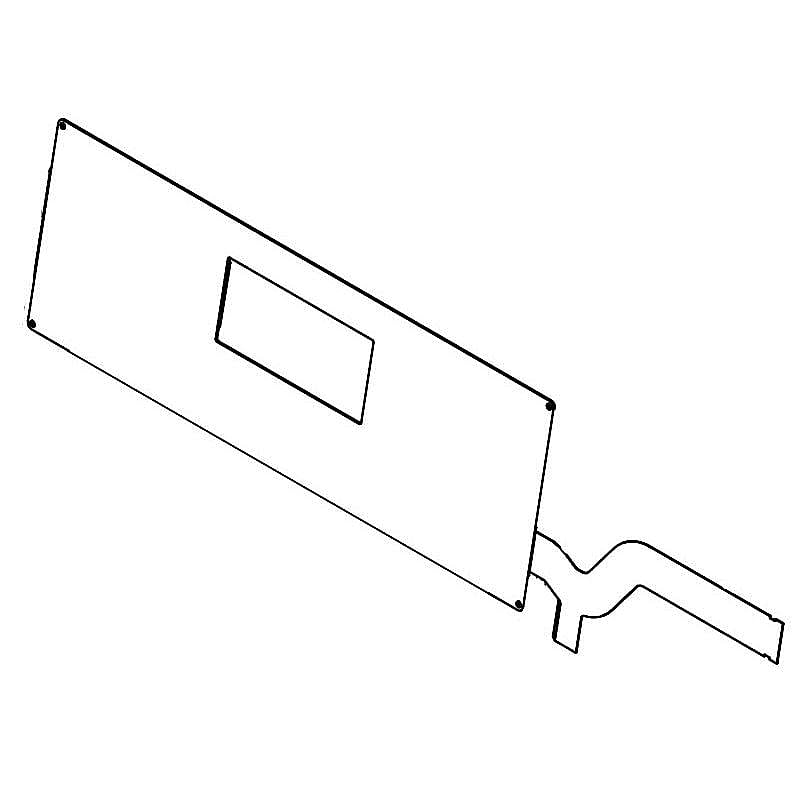 Samsung Part #dg34-00035B, Range Membrane Switch | 16.61 x 16.85 x 1.42