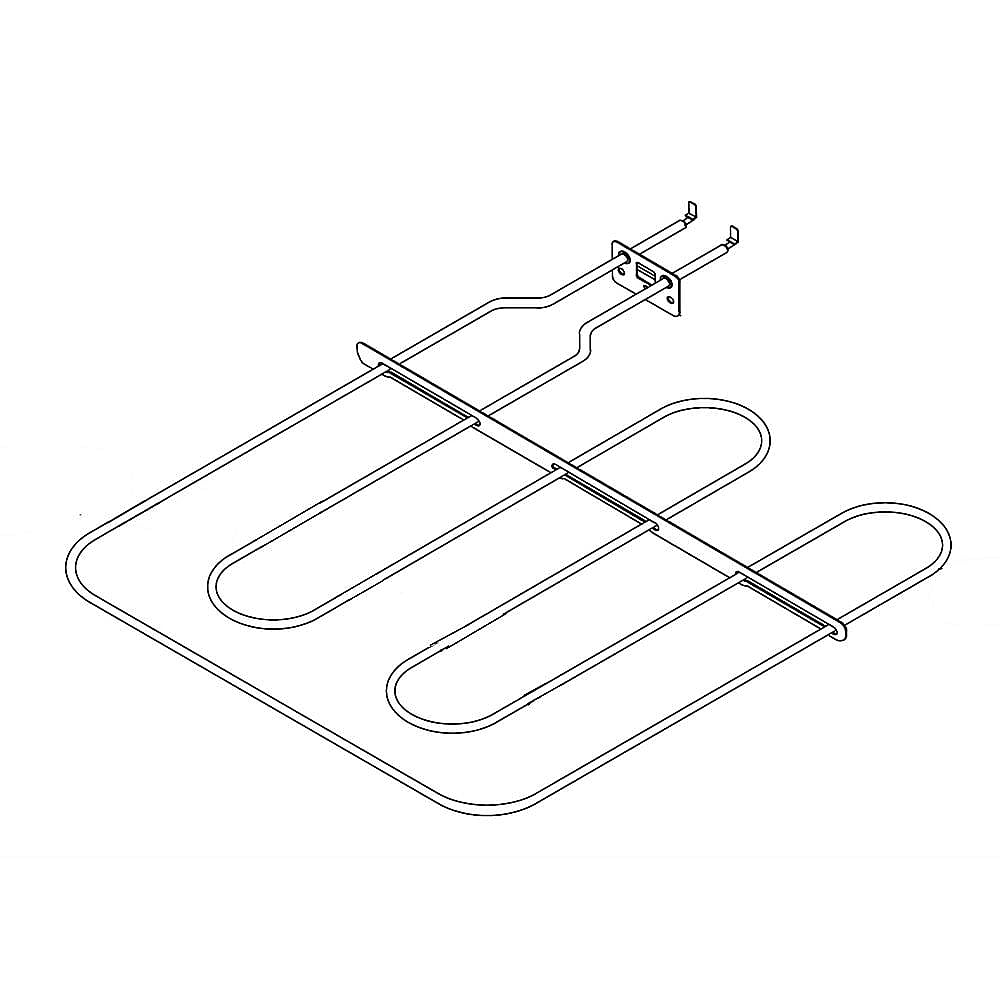 Part #dg47-00058A, Samsung Range Broil Element / 22.60 x 17.40 x 3.15