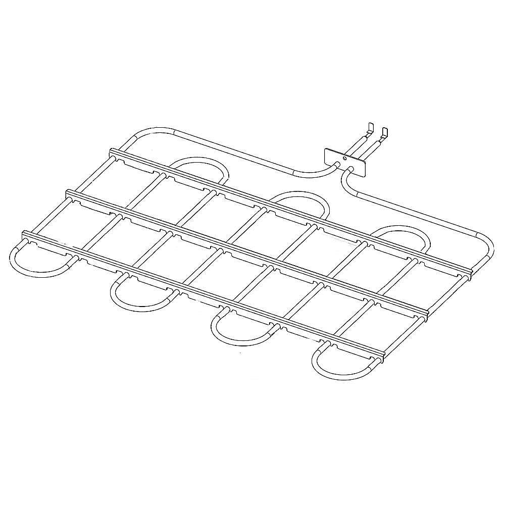 Part #dg47-00071C, Heater Sheath-Bottom