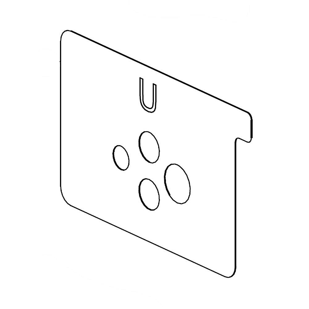 Part #dg61-01997A, Bracket Chassis Door (2)