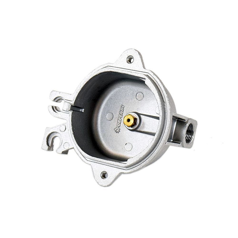 Part #dg62-00082B, Range Surface Burner Base Assembly, Right Front / 3.35 x 3.23 x 1.54