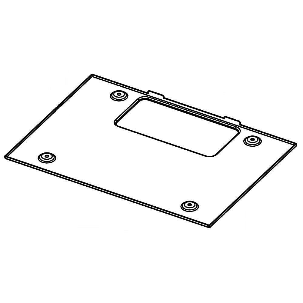 Part #dg63-00258A, Range Broil Burner Shield