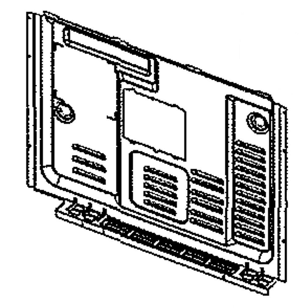 Part #dg63-00357B, Range Rear Panel