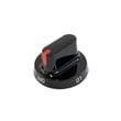 Samsung Range Surface Burner Knob (black) for Samsung NX58F5500SB/AA-00 - Part DG64-00472E