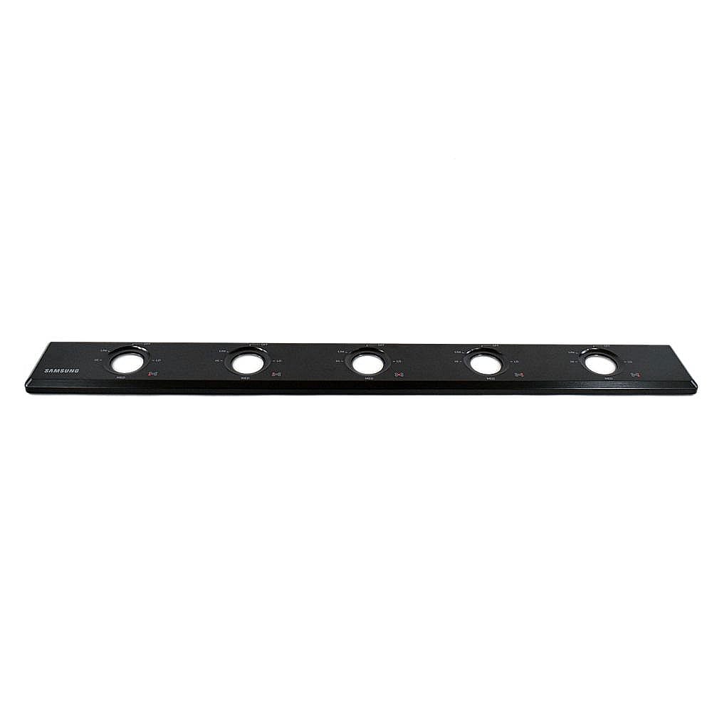 Part #dg64-00618A, Samsung Cooktop Control Panel / 37.80 x 4.72 x 4.72