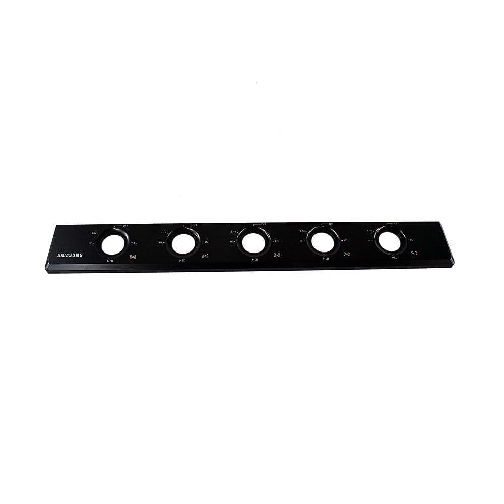 Part #dg64-00619A, Samsung Cooktop Control Panel / 30.31 x 5.12 x 3.15