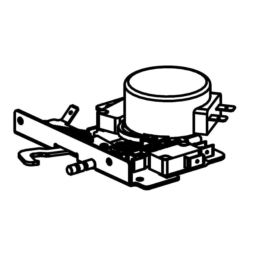 Part #dg66-00041A, Wall Oven Door Lock Assembly / 7.48 x 5.12 x 2.76