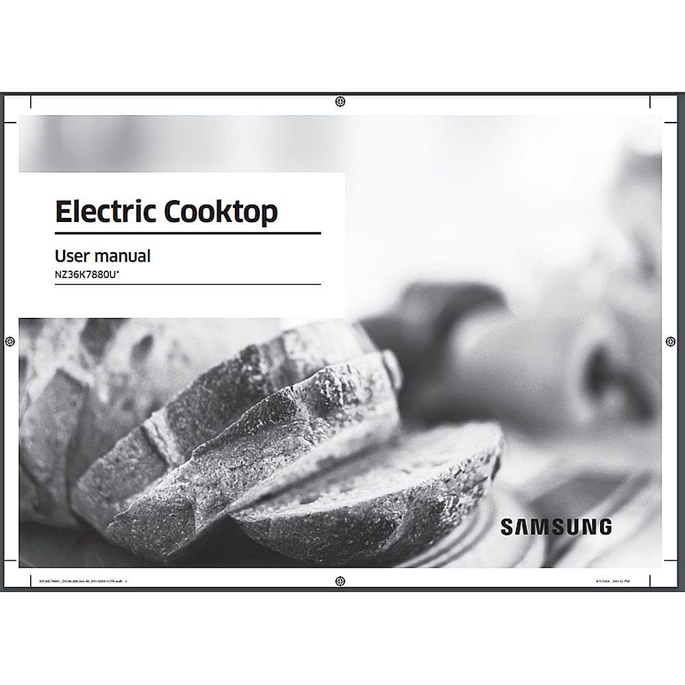 Samsung Part #dg68-00824A, Owners Manual
