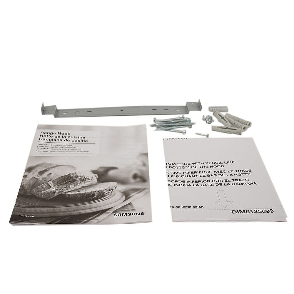 Part #dg81-02245A, Range Hood Installation Kit / 13.39 x 2.17 x 0.79