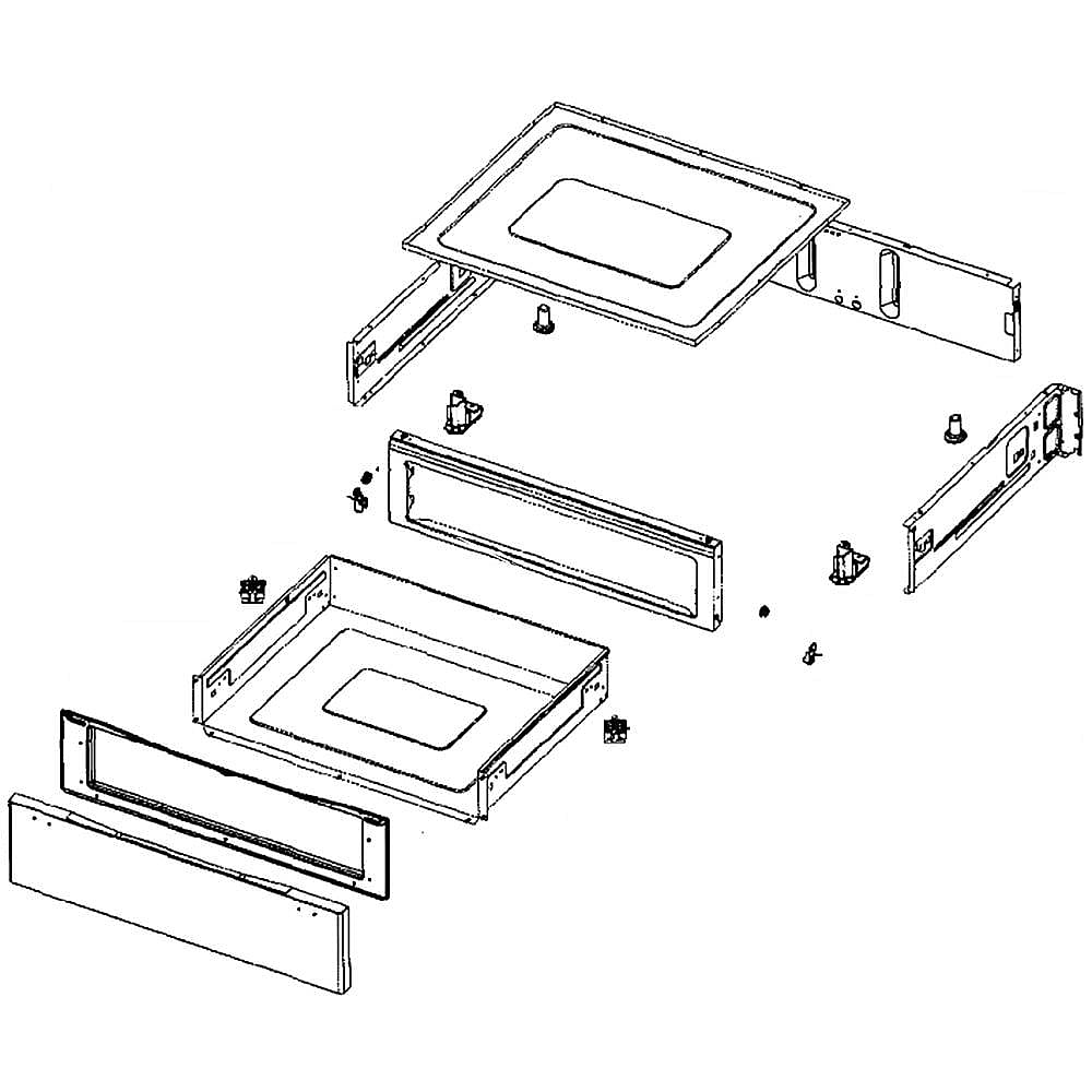 Part #dg90-00035B, Main Drawer