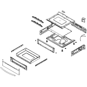 Range Storage Drawer Assembly DG90-00154E