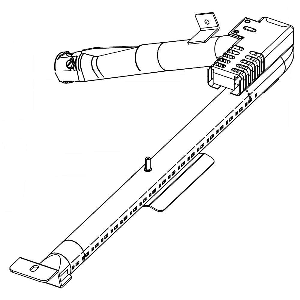 Photo of Part #dg90-01024B, Assy Burner Broil-Module from Repair Parts Direct