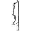 Support Assembly for Samsung NE59J3420SW/AA-04 - Part DG94-00124F