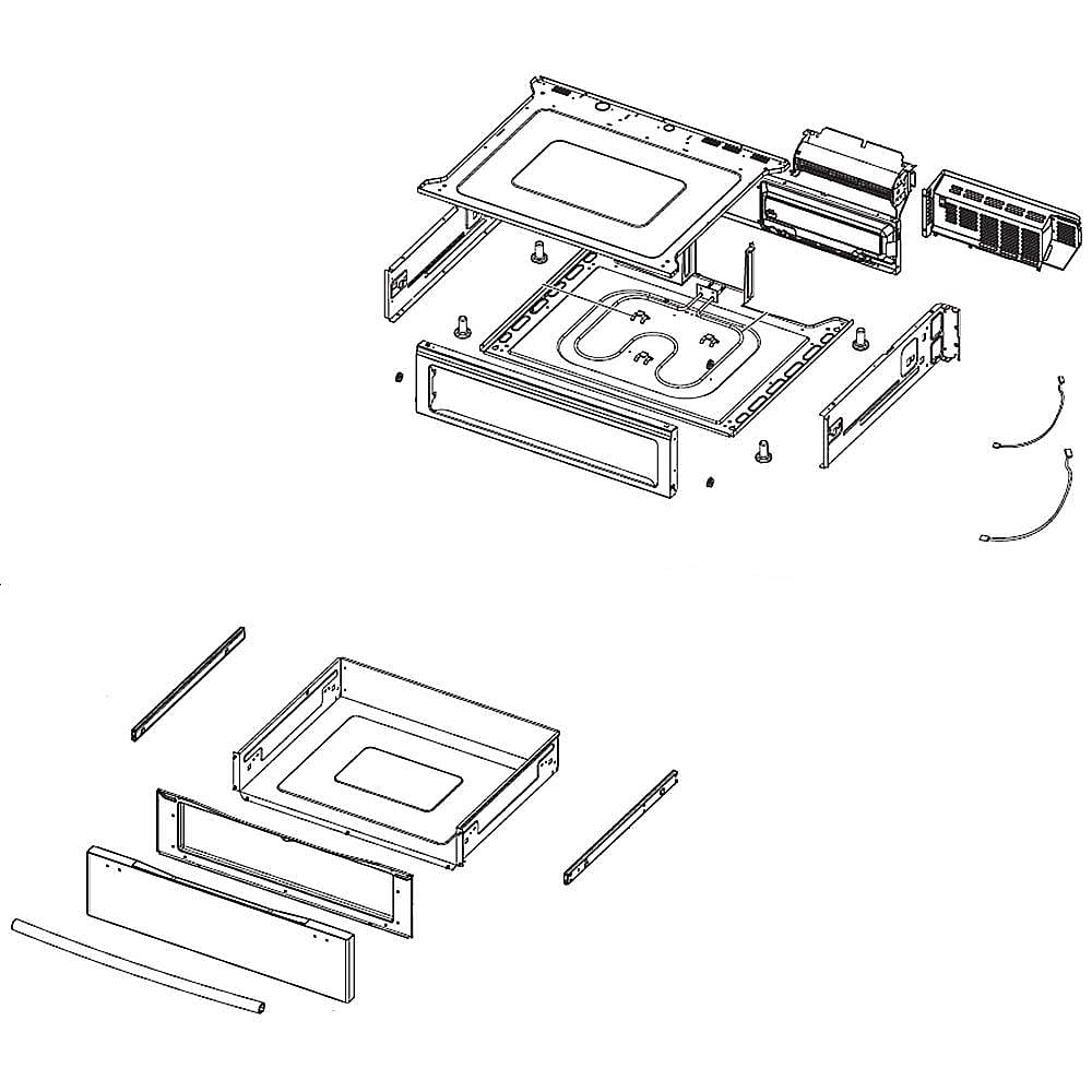 Samsung Part #dg94-00277A, Main Drawer