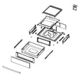 Drawer Assembly for Samsung FE710DRS/XAA-02 - Part DG94-00482A