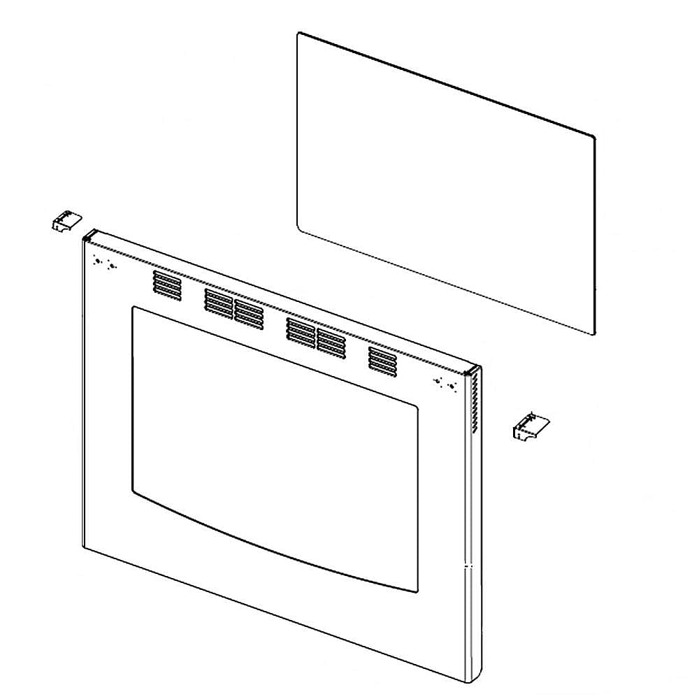 Samsung Part #dg94-00526A, Door Assembly