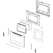 Range Oven Door Assembly DG94-00706A