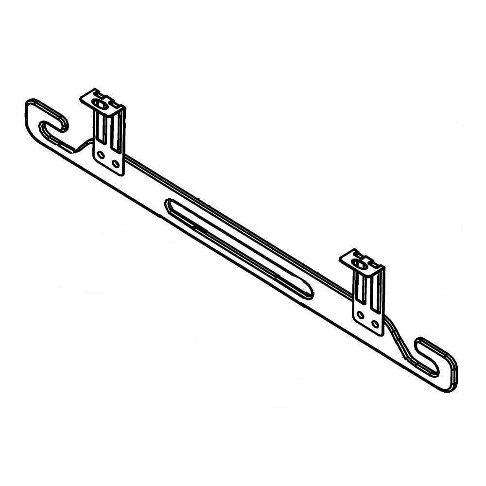 Part #dg94-00911A, Range Broil Element Bracket / 15.16 x 1.30 x 0.63
