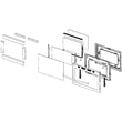 Door for Samsung NX58J7750SS/AA-00 - Part DG94-00940B