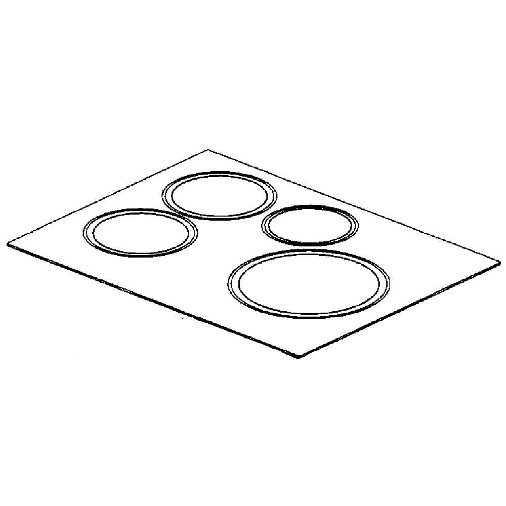 Photo of Samsung Part #dg94-00993B, Range Main Top | 34.06 x 26.97 x 6.10 from Repair Parts Direct