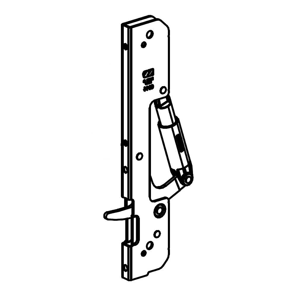 Part #dg94-01120C, Range Oven Door Hinge Receiver / 7.72 x 5.20 x 2.91