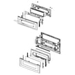Samsung Range Oven Door Assembly for Samsung NX58K9850SS/AA-00 - Part DG94-01269B