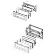 Samsung Range Oven Door Assembly for Samsung NX58K7850SG/AA-00 - Part DG94-01269D
