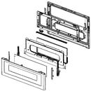 Range Lower Oven Door Assembly DG94-01275F