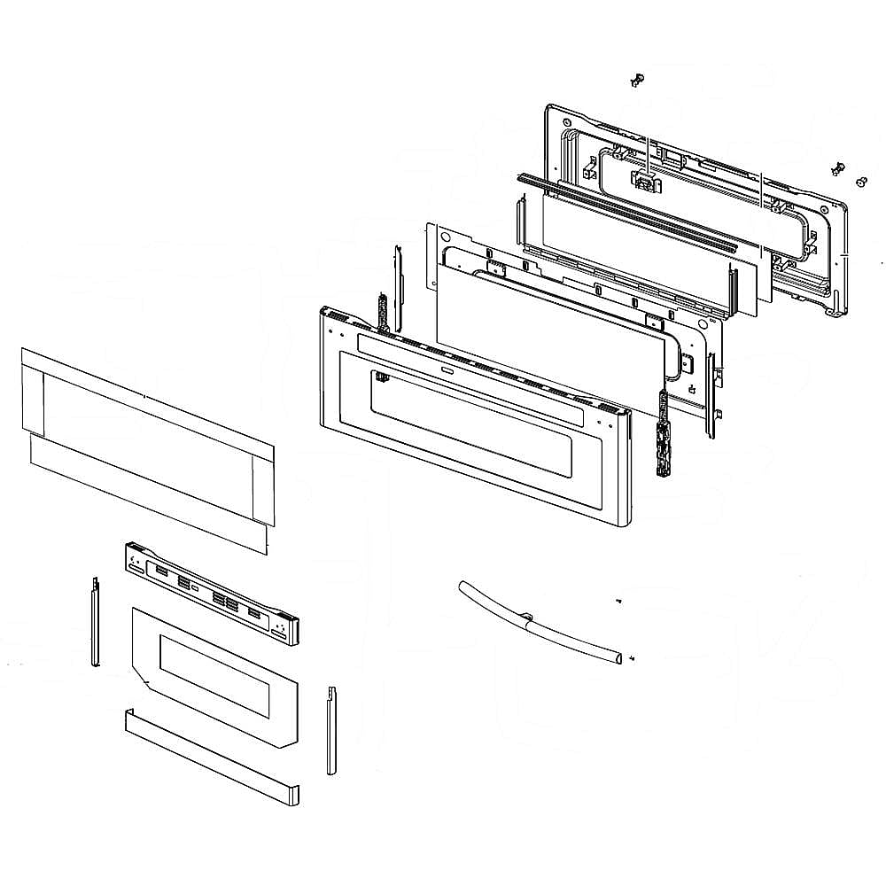 Part #dg94-01281F, Upper Door