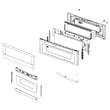 Upper Door for Samsung NX58M6850SG/AA-00 - Part DG94-01281F