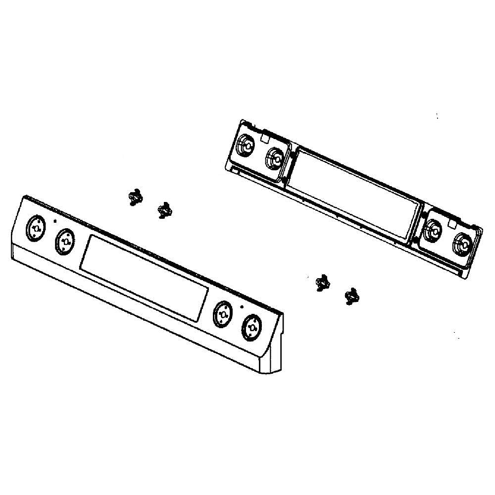 Samsung Part #dg94-01312A, Range Control Panel | 33.86 x 9.25 x 6.30