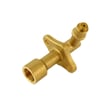 Range Broil Burner Orifice And Holder for Samsung NX58M6630SS/AA-01 - Part DG94-01436A