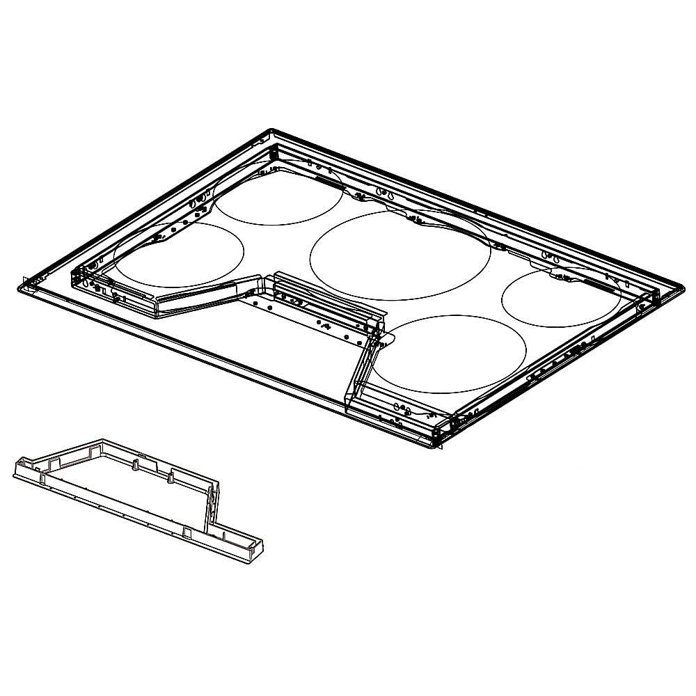 Samsung Part #dg94-01479B, Cooktop Main Top