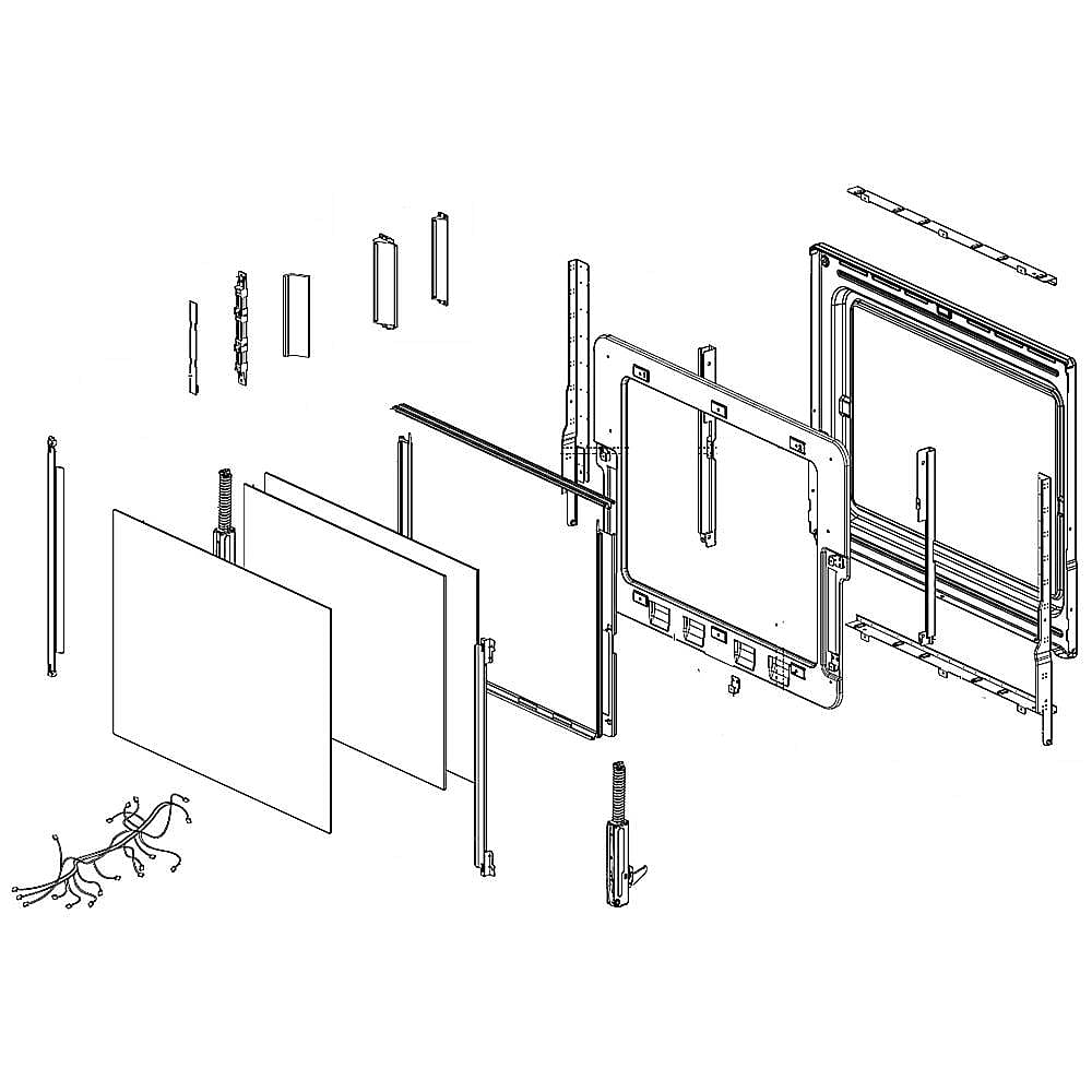 Part #dg94-01600A, Inner Door Assembly