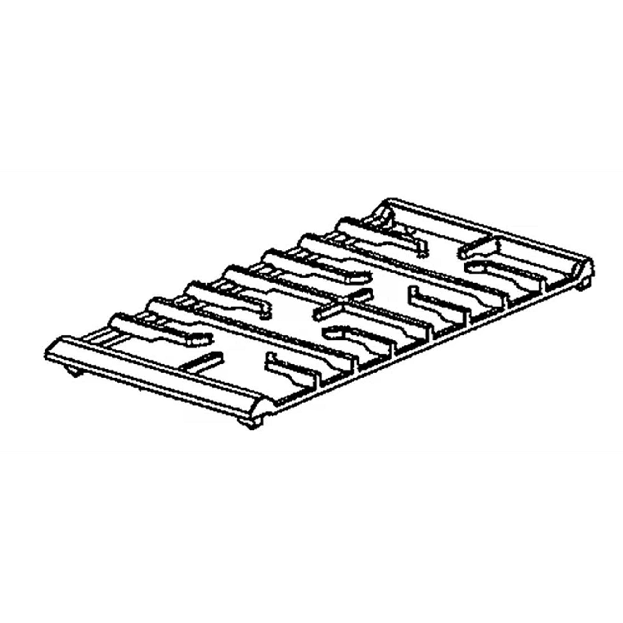 Part #dg94-02086B, Range Surface Burner Grate, Right (Replaces Dg94-02086A)