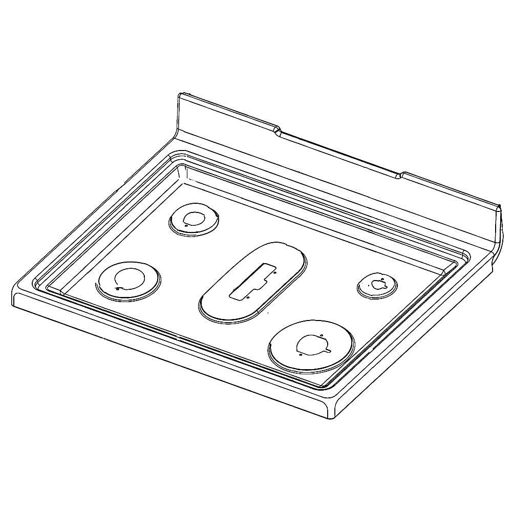 Part #dg94-02140A, Range Main Top