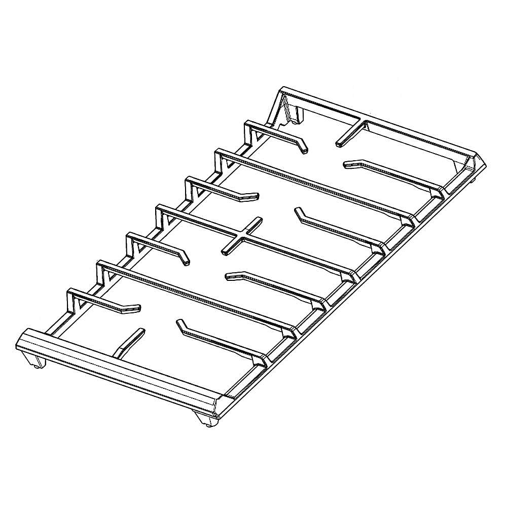 Part #dg94-03454A, Samsung Range Surface Burner Grate, Left