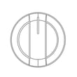 Range Oven Selector Knob for Samsung NE63BB871112/AA-00 - Part DG94-03581A