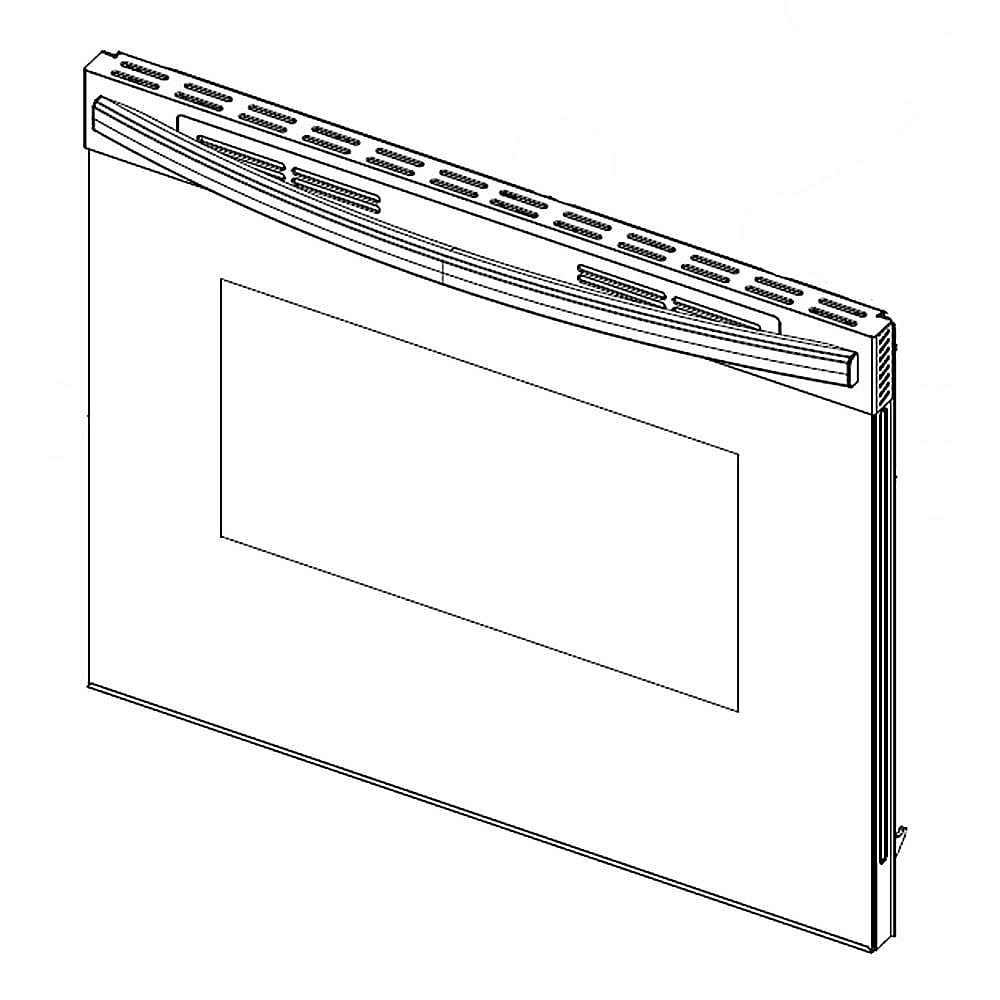 Samsung Part #dg94-03597A, Range Oven Door Assembly