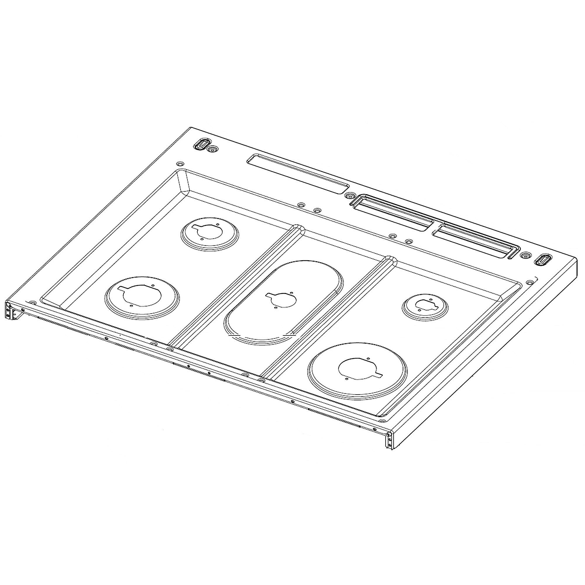 Part #dg94-03627A, Range Main Top