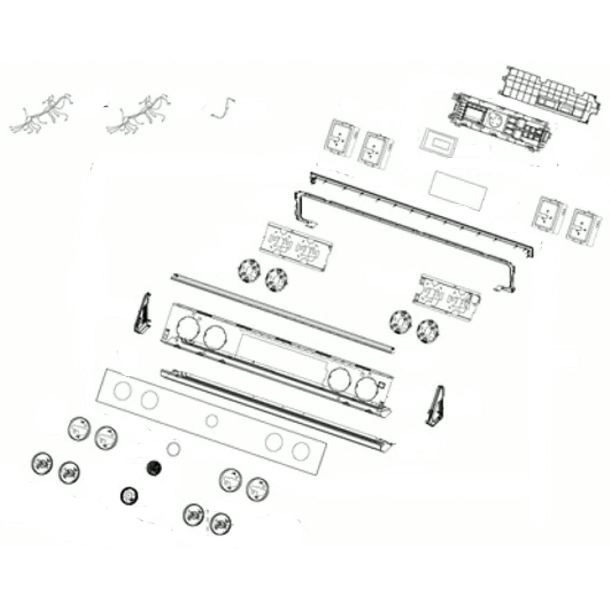 Part #dg94-03852B, Samsung Assembly Control Box -Module;ne63Bb871112, cle