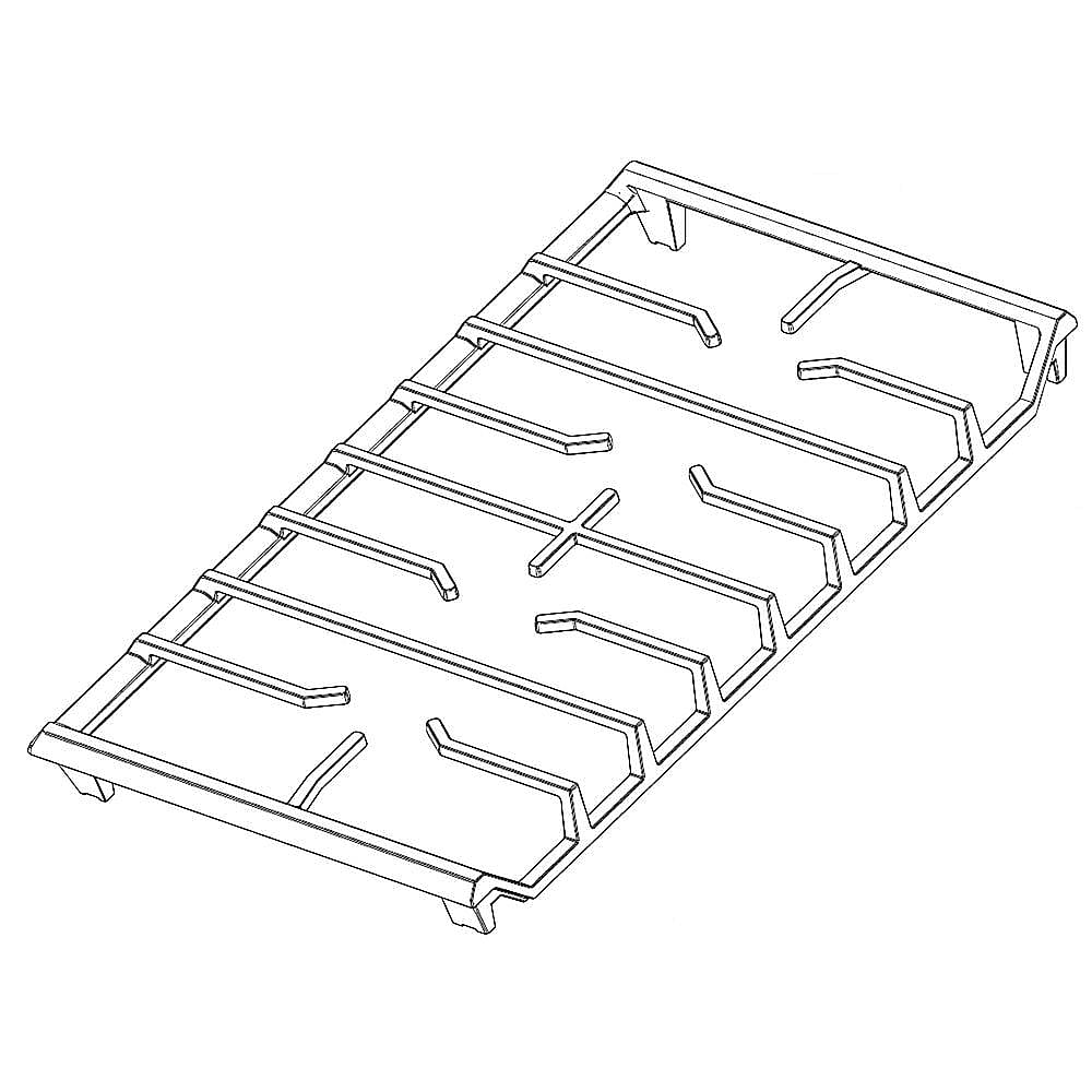 Part #dg94-03921A, Samsung Range Surface Burner Grate