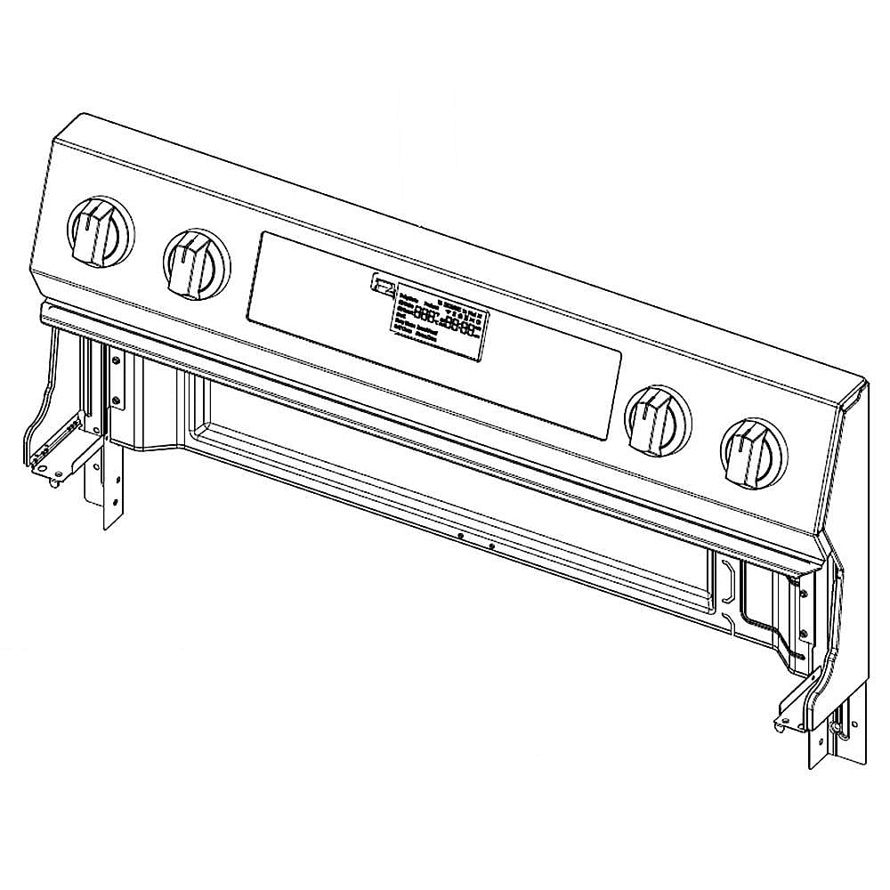 Samsung Part #dg94-03952H, Range Control Panel Assembly