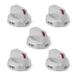 Assy  Knob (5) for Samsung NX60A6111SW/AA-00 - Part DG94-03955B